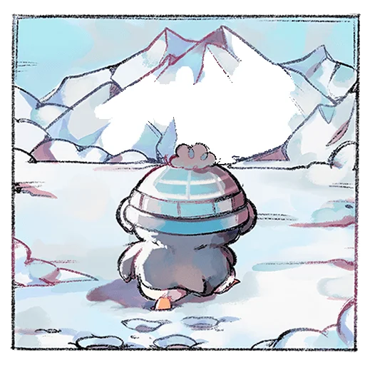 🐧 Стикер «Гвик Без Текста» для Telegram