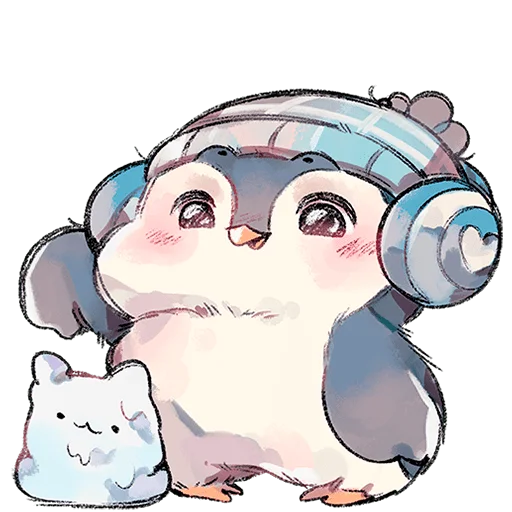 🐧 Стикер «Гвик Без Текста» для Telegram