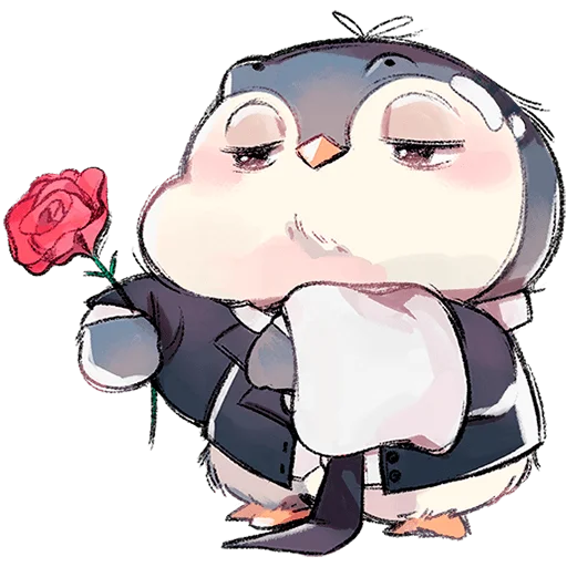 🐧 Стикер «Гвик Без Текста» для Telegram