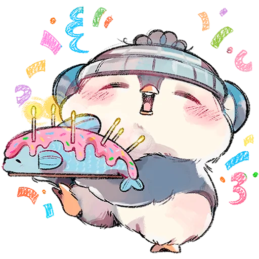 🐧 Стикер «Гвик Без Текста» для Telegram