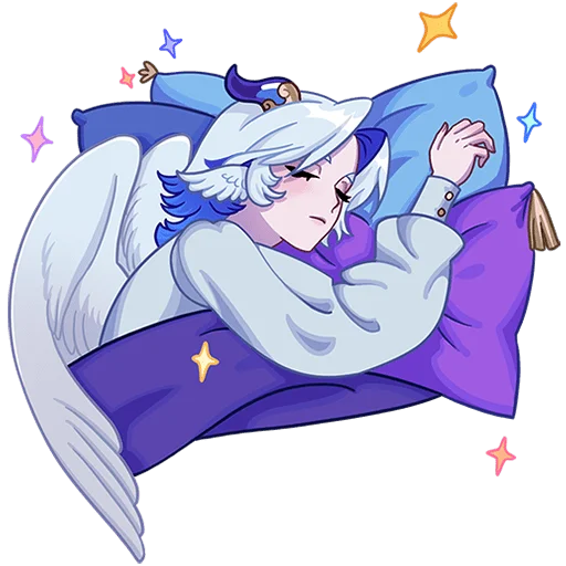 😴 Стикер «Гелия Без Текста» для Telegram