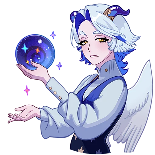 🔮 Стикер «Гелия Без Текста» для Telegram