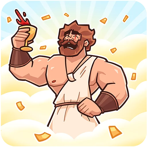 🍷 Стикер «Геракл Без Текста» для Telegram