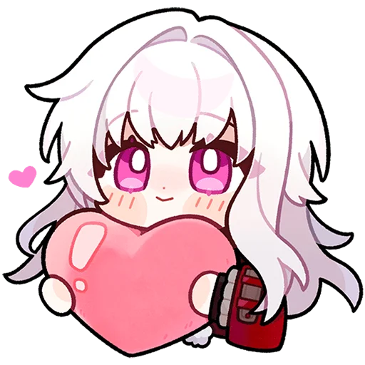 🥰 Стикер «Март 7 и ее друзья Без Текста» для Telegram