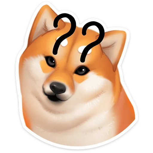 🐶 Стикер «Ину» для Telegram