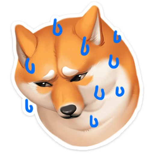 🐶 Стикер «Ину» для Telegram