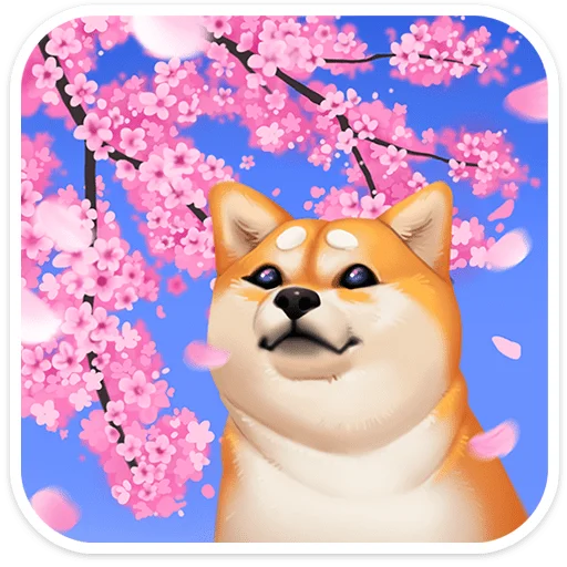🐶 Стикер «Ину» для Telegram