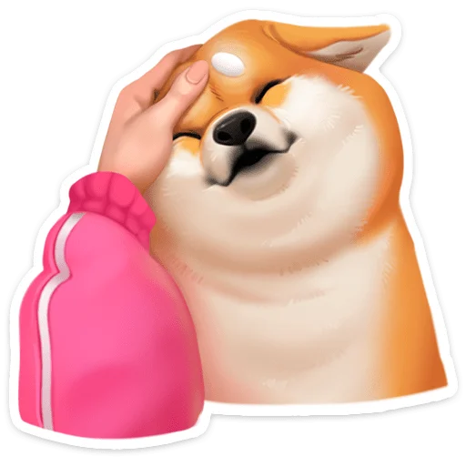 🐶 Стикер «Ину» для Telegram
