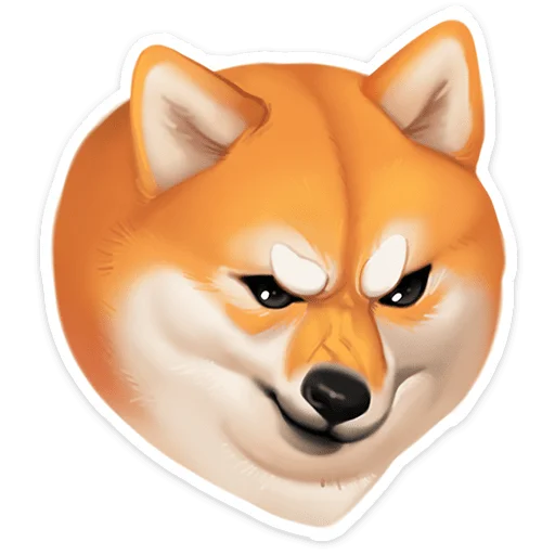 🐶 Стикер «Ину» для Telegram