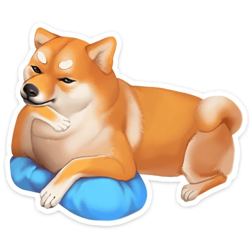 🐶 Стикер «Ину» для Telegram