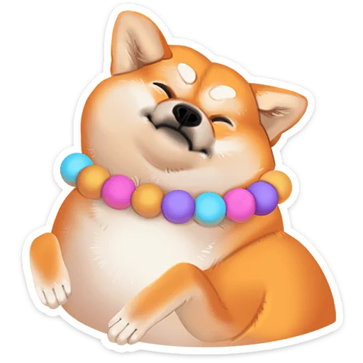 🐶 Стикер «Ину» для Telegram