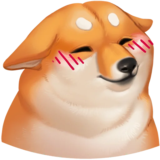 🐶 Стикер «Ину Без Текста» для Telegram