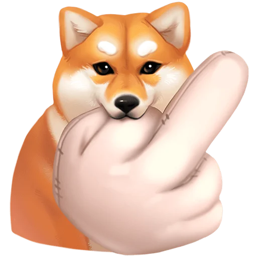 🐶 Стикер «Ину Без Текста» для Telegram