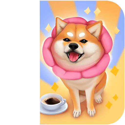 🐶 Стикер «Ину Без Текста» для Telegram