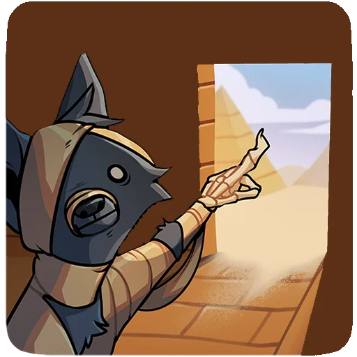 👉 Стикер «Шакальчик Без Текста» для Telegram