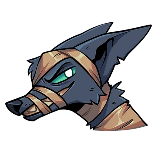 😈 Стикер «Шакальчик Без Текста» для Telegram