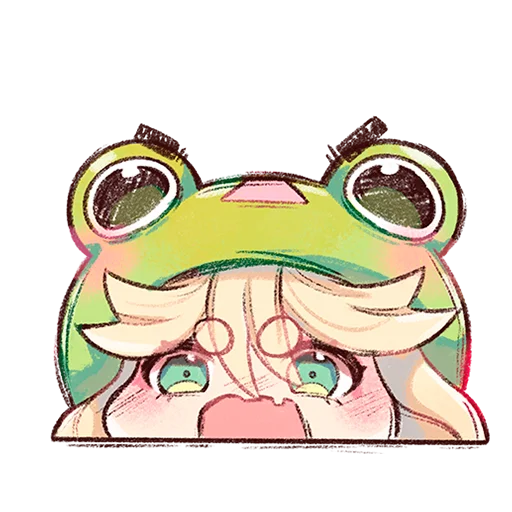 🐸 Стикер «Каэру Без Текста» для Telegram