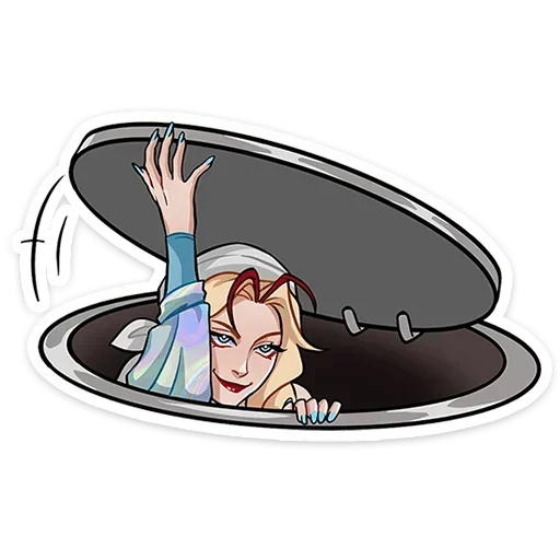 😈 Стикер «Кэнси» для Telegram