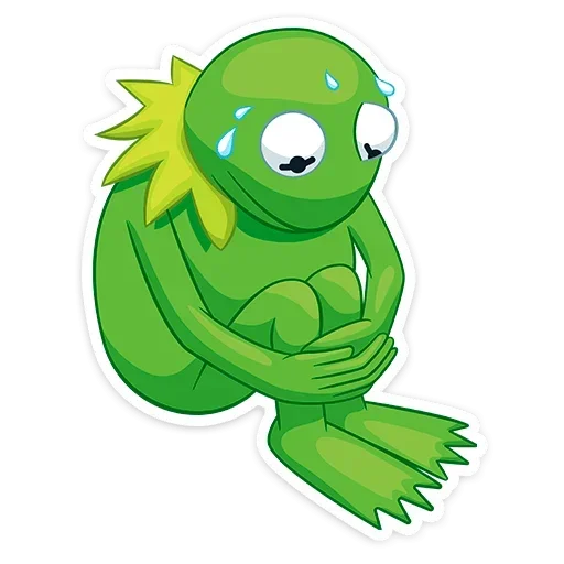 😥 Стикер «Кермит» для Telegram