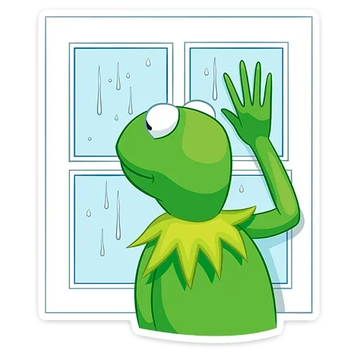 🪟 Стикер «Кермит» для Telegram