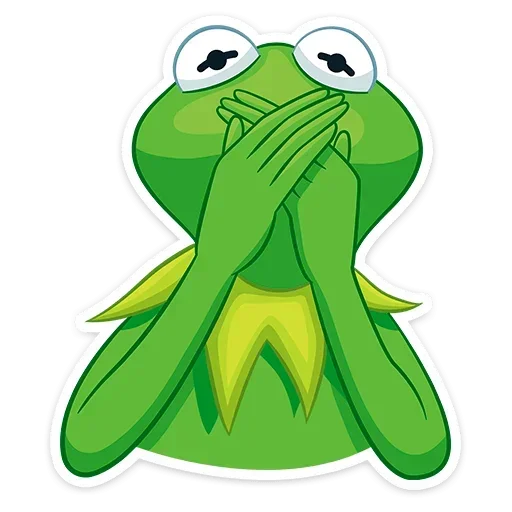 🫢 Стикер «Кермит» для Telegram
