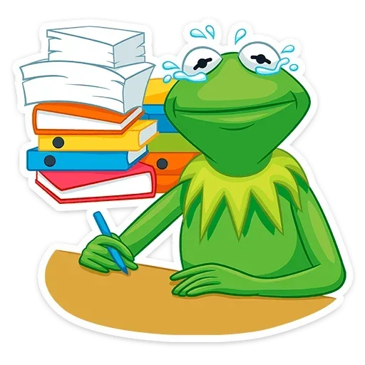 🥺 Стикер «Кермит» для Telegram