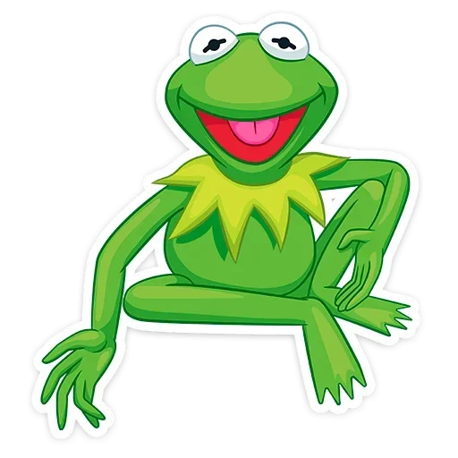 😄 Стикер «Кермит» для Telegram
