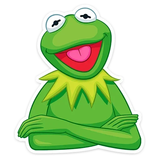 😄 Стикер «Кермит» для Telegram
