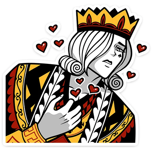 🥰 Стикер «Король Пик» для Telegram