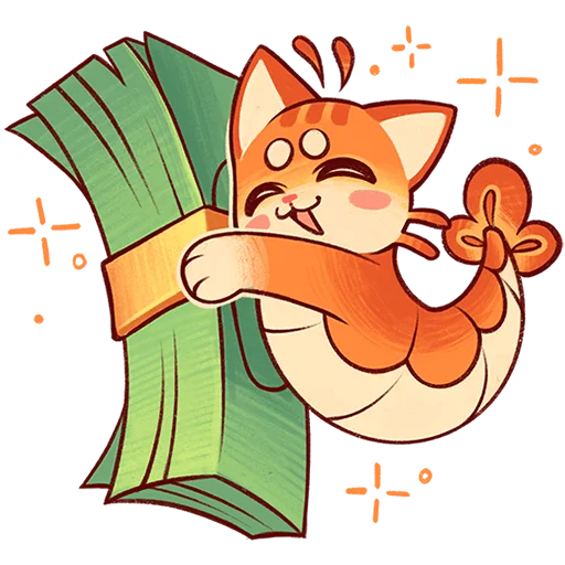 🤑 Стикер «Криль Без Текста» для Telegram