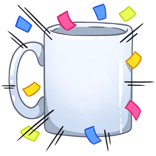 ☕️ Стикер «Пчелка Ксюша Без Текста» для Telegram