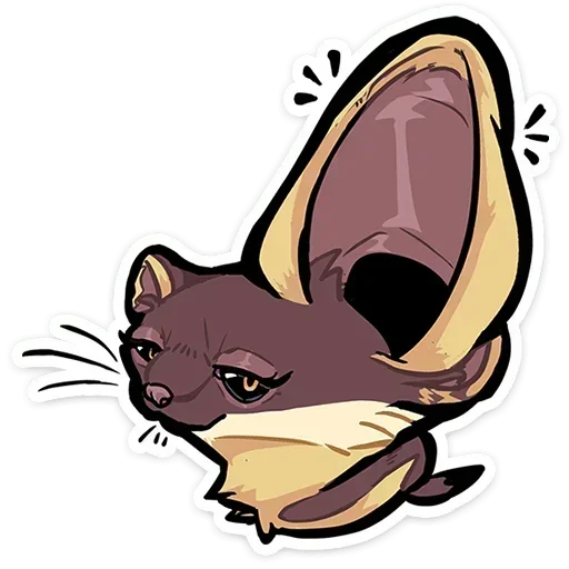 👂 Стикер «Куна» для Telegram