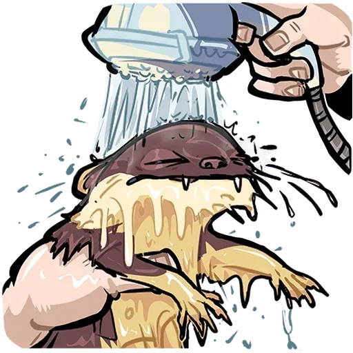 🚿 Стикер «Куна Без Текста» для Telegram