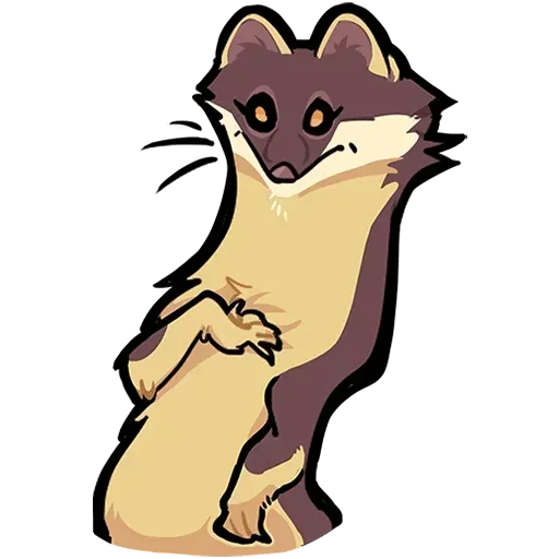 🫤 Стикер «Куна Без Текста» для Telegram