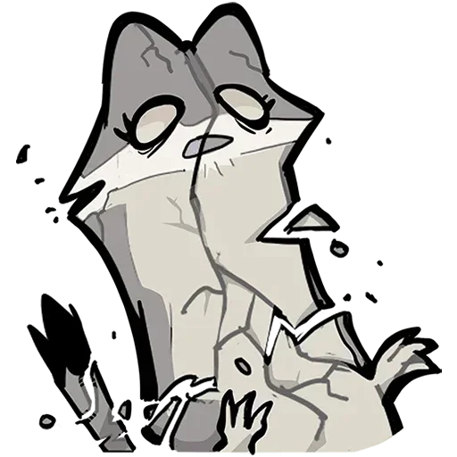 🫥 Стикер «Куна Без Текста» для Telegram