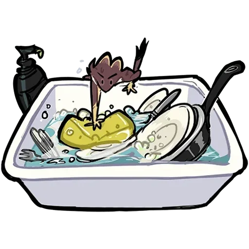 🍽 Стикер «Куна Без Текста» для Telegram