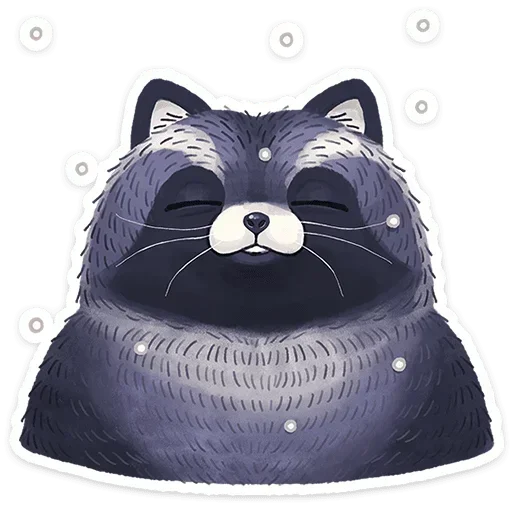 😌 Стикер «Кусю» для Telegram