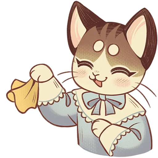🐈 Стикер «Лапка Без Текста» для Telegram