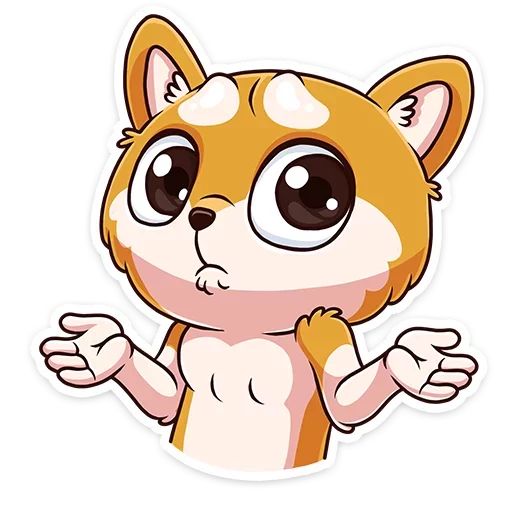 🤷 Стикер «Летто» для Telegram