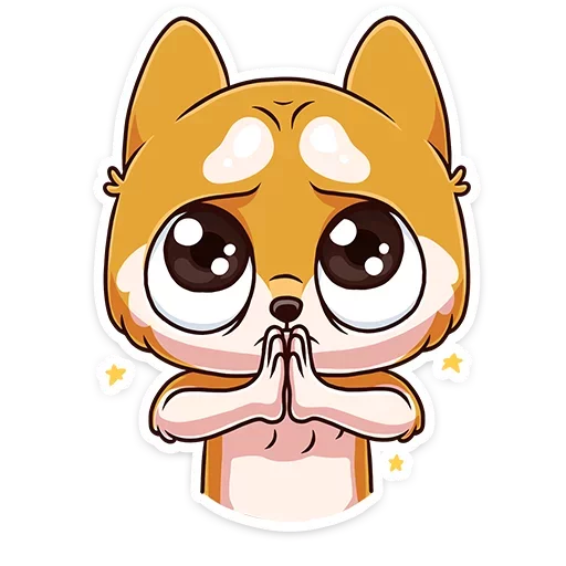 🙏 Стикер «Летто» для Telegram