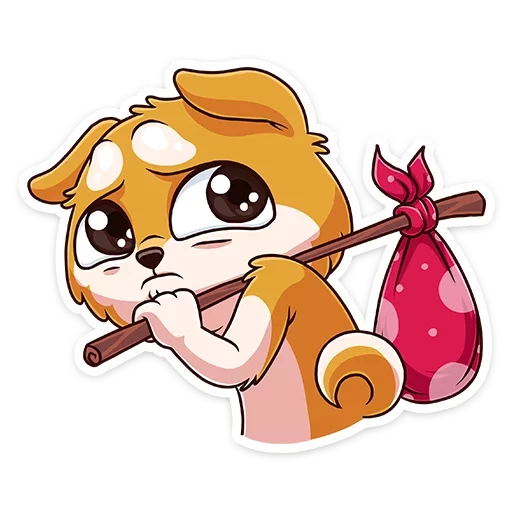 ☹ Стикер «Летто» для Telegram