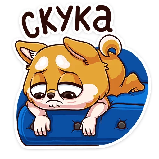 ☹ Стикер «Летто» для Telegram