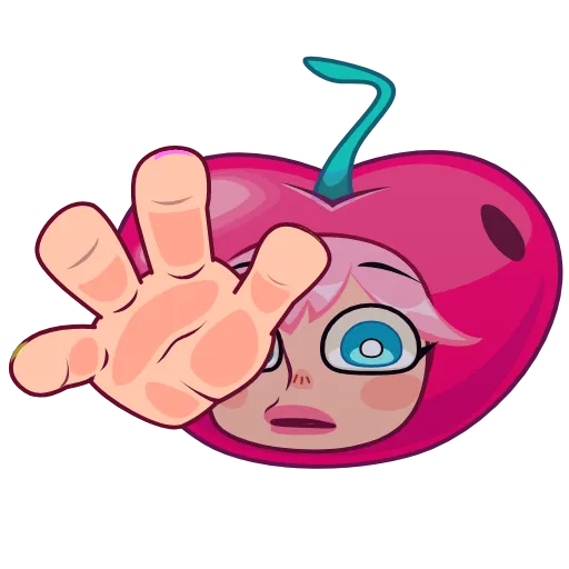 😧 Стикер «Крошка Черри» для Telegram