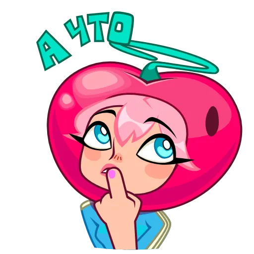 🤔 Стикер «Крошка Черри» для Telegram