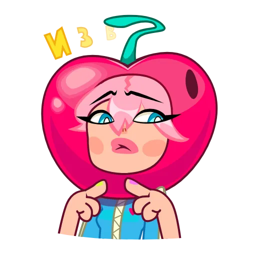 🥺 Стикер «Крошка Черри» для Telegram