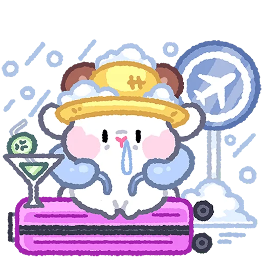 🛫 Стикер «Луми Без Текста» для Telegram