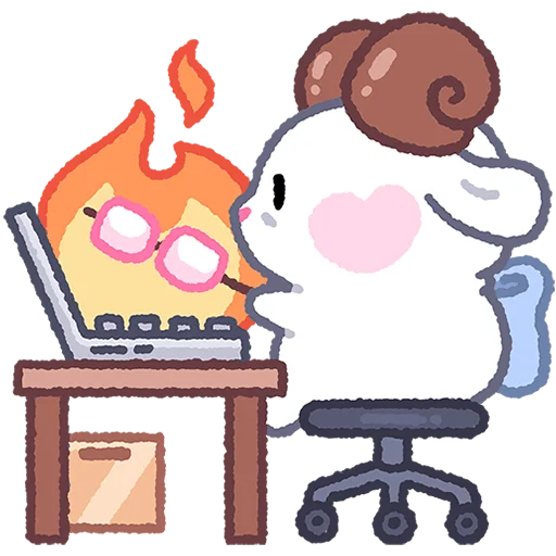 🍢 Стикер «Луми Без Текста» для Telegram