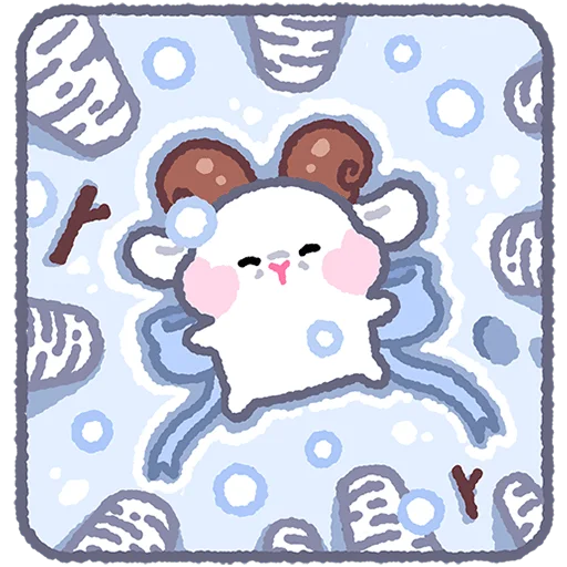 🫠 Стикер «Луми Без Текста» для Telegram