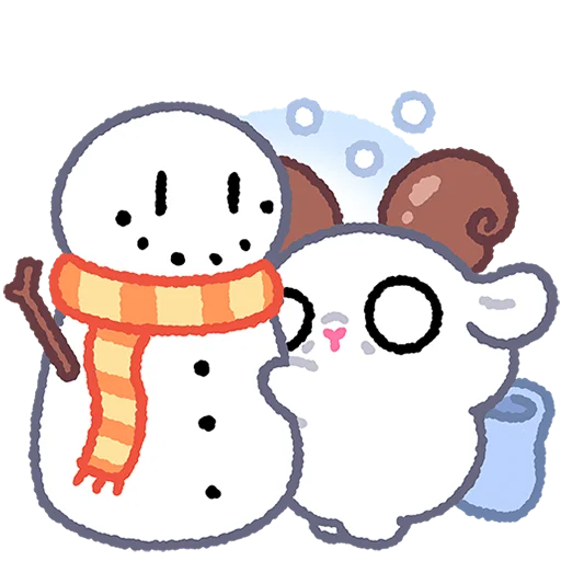 ☃️ Стикер «Луми Без Текста» для Telegram