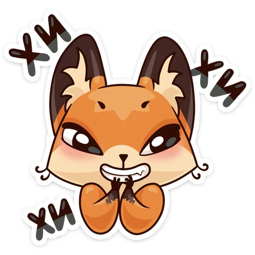 😈 Стикер «Luna» для Telegram
